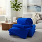 🔥 Kit 2 Mantas Microfibra Casal Lisa 2,00x1,80 Mt