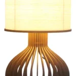 🔥 Abajur de Mesa Authentic Pama Decor Rússia P Madeira Imbuia Bivolt