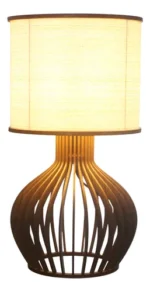 🔥 Abajur de Mesa Authentic Pama Decor Rússia P Madeira Imbuia Bivolt