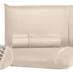 🔥 Jogo De Lençol Queen 3 Peças 400 Fios C/ Elástico Hotel