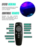 🔥 Luminária Astronauta Projetor Led Infantil Galáxia Estrela Branco Robo Robozinho Luz Colorida Céu Teto Abajur De Mesa Cupula Decorativa Para Quarto Rgb Noturna Bivolt Portatil Lua Art Light - Imagem 3