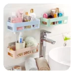 🔥 2 Organizador Suporte Prateleira Banheiro Cozinha Adesiva - Imagem 3