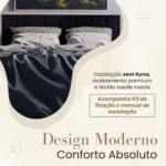 🔥 Cabeceira Para Cama Casal Box Estofada C/ 7un Varias Cores - Imagem 3