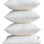 🔥 Enchimento Almofada Refil 45x45 Silicone Kit Com 4 Unidades Cor Branco