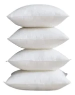 🔥 Enchimento Almofada Refil 45x45 Silicone Kit Com 4 Unidades Cor Branco