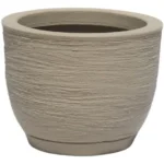 🔥 Vaso Planta Decorativo Polietileno Jardim Bojo Escovado N1