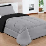 🔥 Kit Colcha Cobre Leito Solteiro D Face Cores+ Jogo De Lençol