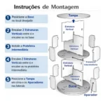 🔥 Estante Prateleira Giratória Livro Brinquedo E Infantil - Imagem 4