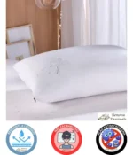 🔥 Kit 4 Capa De Travesseiro Repelente Protetor Não Faz Barulho Com Zíper Antiácaro Não Forma Bolinha Evita Alergias - 50 Cm x 70 Cm - 100% Poliéster - Renova Enxovais - Imagem 2