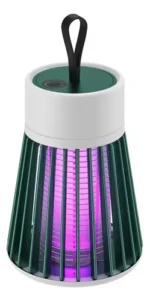 🔥 Armadilha Mata Mosquito Repelente Recarregável Com Botão Liga/Desliga Portátil Led Uv e Branco Quente Eletrônico Pernilongo Insetos 110v/220v EX Decor - Imagem 2