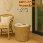 🔥 Cesto Decorativo De Palha Natural Cachepo Grande Decoração Ambiente Chic Boho Vaso Rustico Cachepot Fibra Natural Com Revestimento Interno Cesto Para Plantas Multiuso Organiza E Decora Ambientes - Imagem 2