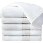 🔥 Kit 10 Toalha Banho Grossa Hotelaria Cor Branco Liso Branco Fofura