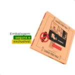 🔥 Espelho De Banheiro Decorativo Redondo 60cm C/ Alça De Couro - Imagem 3