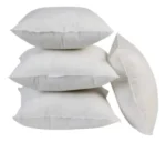 🔥 Enchimento Almofada Refil 45x45 Silicone Kit Com 4 Unidades Cor Branco - Imagem 3