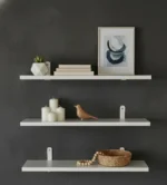 🔥 Kit 3 Prateleira 60x15 Madeira Maciça + Suporte Invertido - Imagem 2