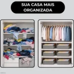 🔥 4 Cesto Organizador Guarda Roupa Armário Gaveta Dobrável - Imagem 2