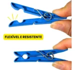 🔥 Kit 48 Pregadores De Roupa Varal + 1 Cesto Porta Prendedor - Imagem 4