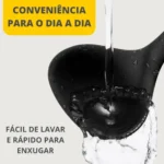 🔥 Lumai Kit de Utensilios de Cozinha de Silicone Maciço Miami Premium - Conjunto com 10 Peças Livre de BPA - Jogo com Espatulas Pegador Conchas Colheres Batedor de Ovos - Tamanho Grande e Pegada Firme - Imagem 4