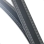 🔥 Espelho De Banheiro Decorativo Redondo 60cm C/ Alça De Couro - Imagem 2