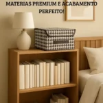 🔥 Kit 2 Caixa Organizadora Guarda Roupa E Armário Com Tampa - Imagem 3