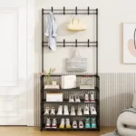 🔥 Sapateira Cabideiro Arara Roupas Sapato Bolsa Multifuncional - Imagem 2