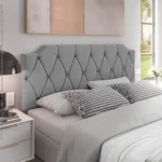 🔥 Cabeceira Painel Cama Casal Box Kelly Estofada 1,40