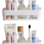 🔥 2 Organizador Suporte Prateleira Banheiro Cozinha Adesiva