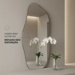🔥 Espelho Rocco Corpo Inteiro Organico 90x40 Pinterest Grande - Imagem 4