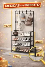 🔥 Sapateira Arara 4 Andares Organizadora De Calçados - Imagem 3