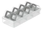 🔥 Organizador De Temperos Cozinha Clear 9 Peças Herméticos Ou