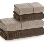 🔥 Jogo de Toalhas 4 Peças Fio Cardado 100 Algodão Softmax Bressan Karsten