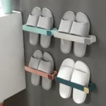 🔥 Prateleira De Banheiro Sem Furos, Parede, Dobrável - Imagem 3