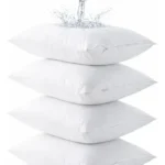 🔥 Kit 4 Capa De Travesseiro Repelente Protetor Não Faz Barulho Com Zíper Antiácaro Não Forma Bolinha Evita Alergias - 50 Cm x 70 Cm - 100% Poliéster - Renova Enxovais