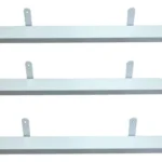 🔥 Kit 3 Prateleira 60x15 Madeira Maciça + Suporte Invertido