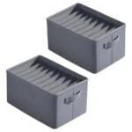 🔥 2 Caixas Organizadora Gaveta Calça Jeans Roupas Armario