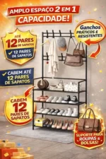 🔥 Sapateira Arara 4 Andares Organizadora De Calçados - Imagem 2