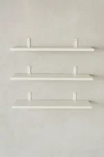 🔥 Kit 3 Prateleira 60x15 Madeira Maciça + Suporte Invertido - Imagem 4